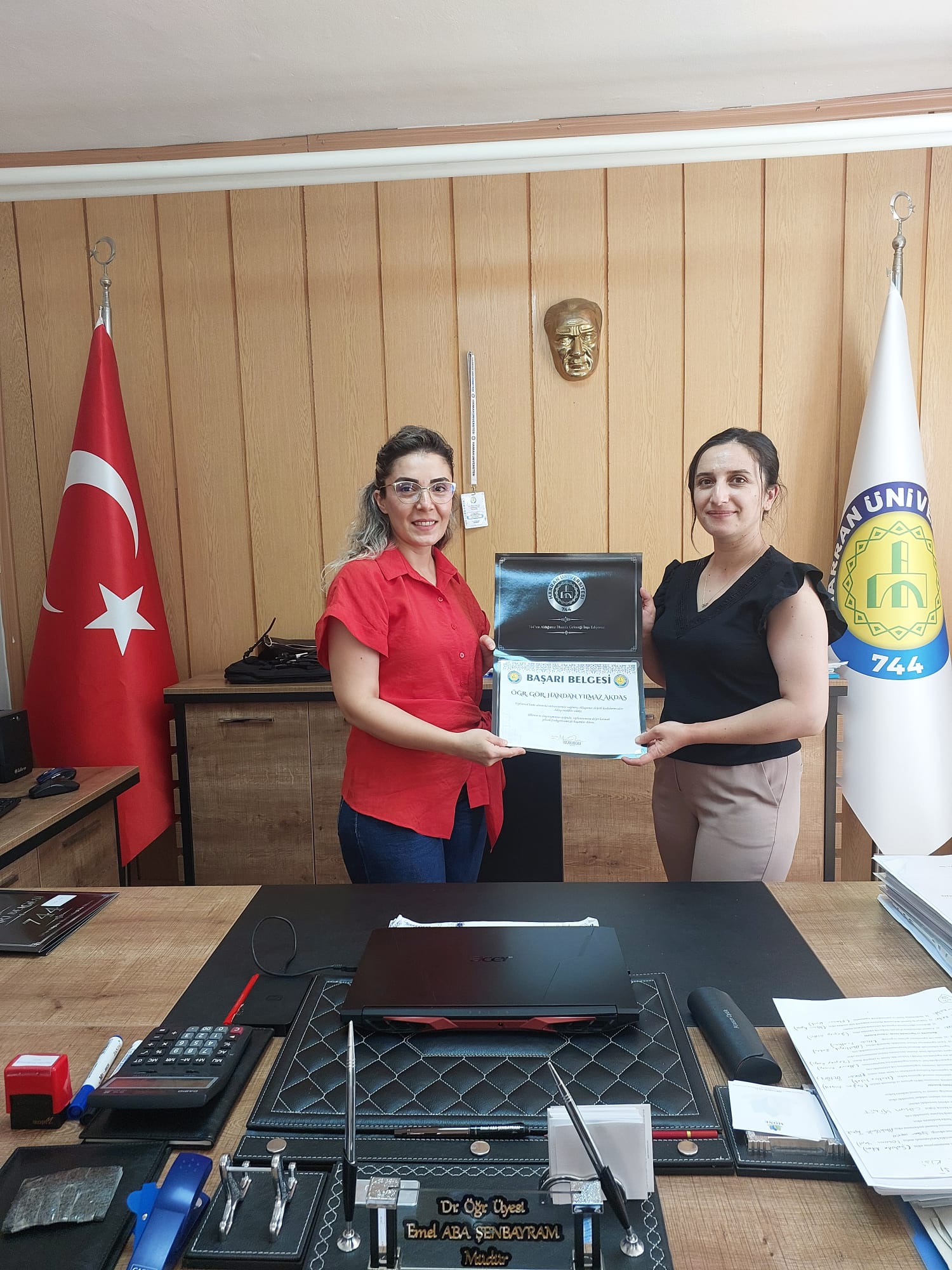 Suruç Meslek Yüksekokulu’nda Dönem Sonu Değerlendirme ve Başarı Belgesi Takdim Töreni Gerçekleştirildi